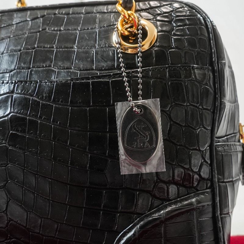 美品 LEATHER JEWELS レザージュエルズ クロコダイル クロコ 2WAY