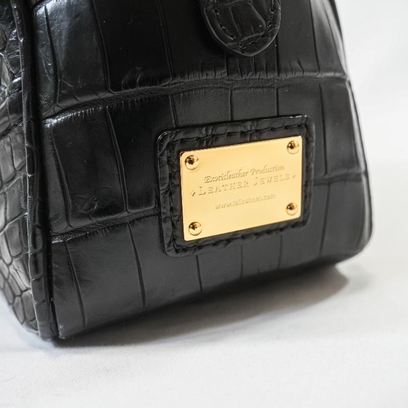 美品 LEATHER JEWELS レザージュエルズ クロコダイル クロコ 2WAY