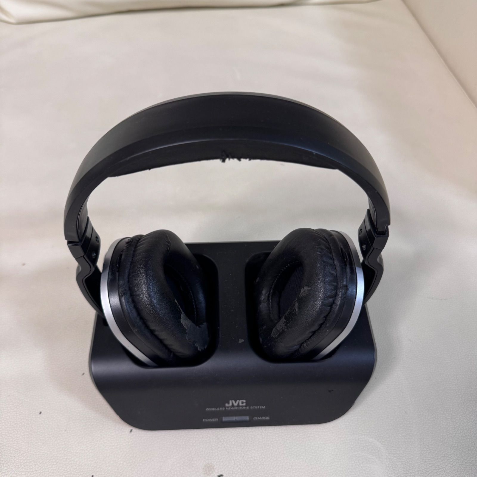 JVC ワイヤレスヘッドホンシステム HA-WD100B 動作確認済 - メルカリ