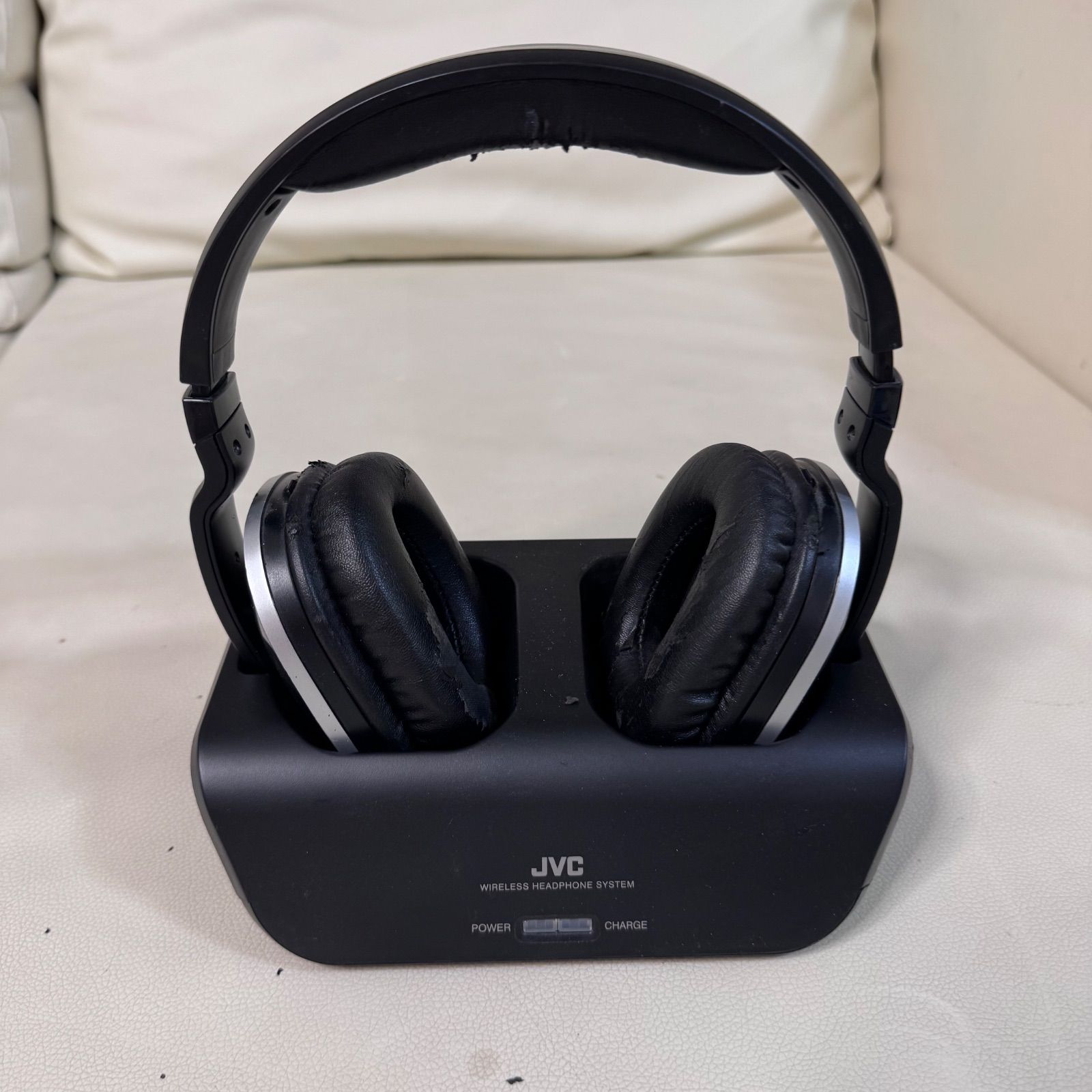 JVC ワイヤレスヘッドホンシステム HA-WD100B 動作確認済 - メルカリ