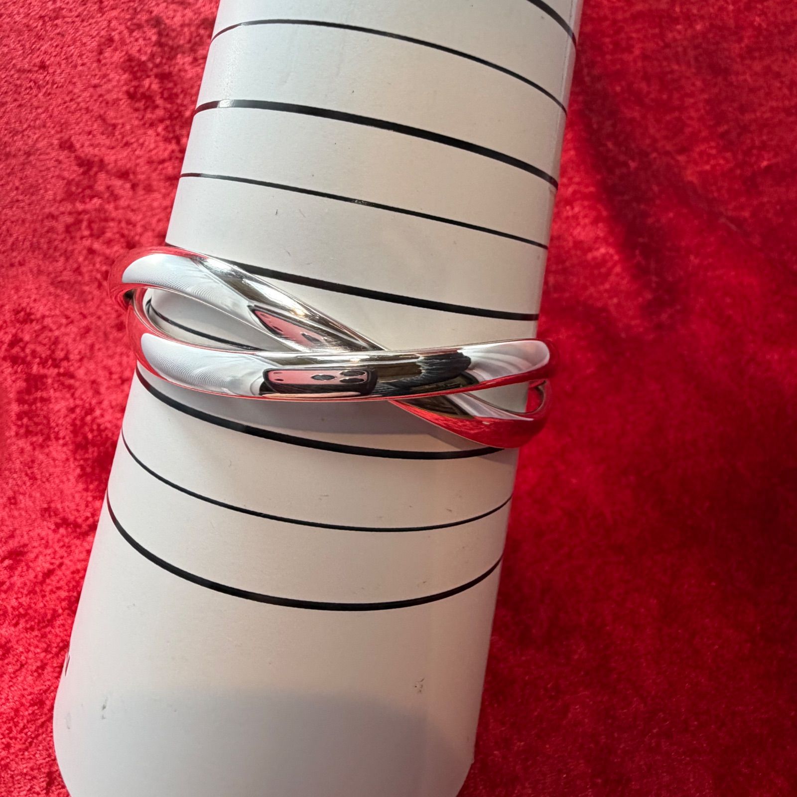 美品 バングル ♯237B 71.1g ジョージジェンセン/GEORG JENSEN 