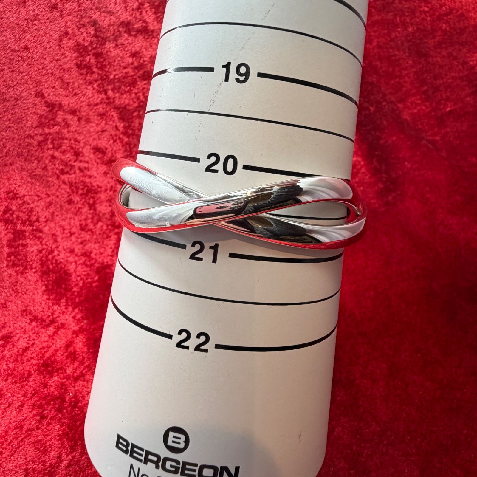 美品 バングル ♯237B 71.1g ジョージジェンセン/GEORG JENSEN 