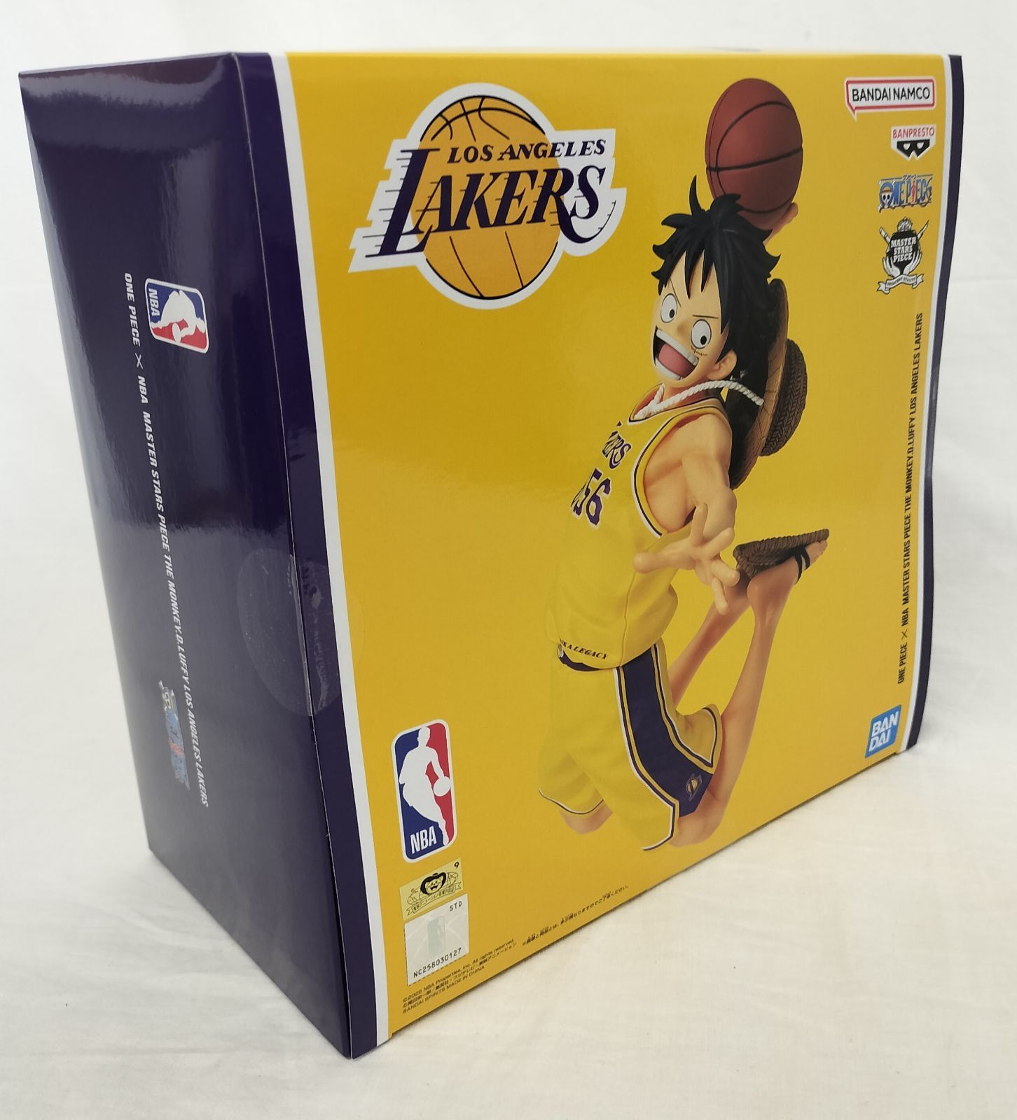 ONE PIECE × NBA MASTER STARS PIECE ルフィ ロサンゼルス・レイカーズ 