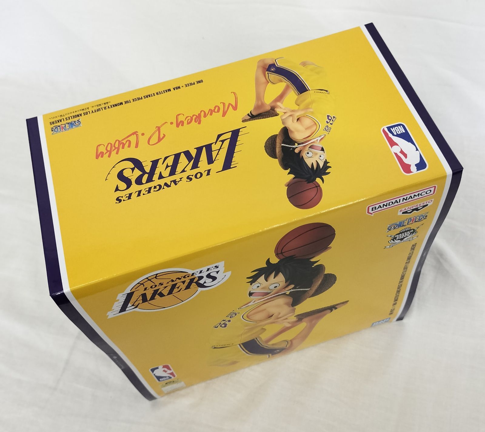 ONE PIECE × NBA MASTER STARS PIECE ルフィ ロサンゼルス・レイカーズ 