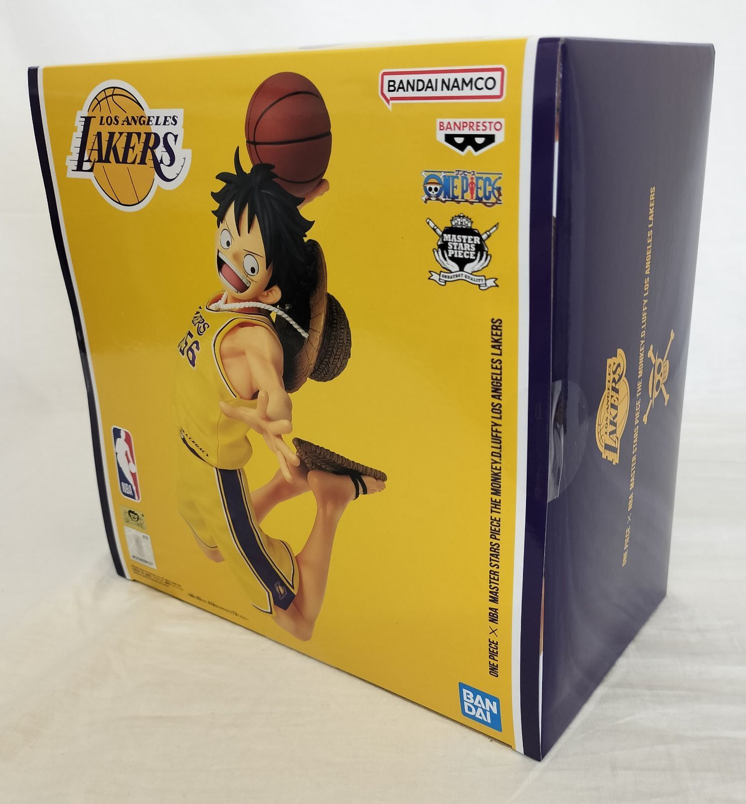 ONE PIECE × NBA MASTER STARS PIECE ルフィ ロサンゼルス・レイカーズ 