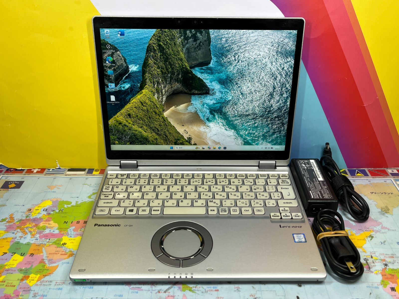 LTE レッツノート CF-QV8 タッチパネル 2in1 Office2024 【公式通販】