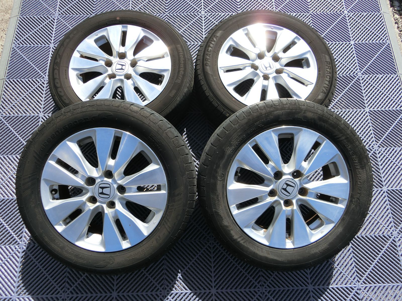 RK5 ステップワゴン スパーダ 純正 アルミホイール 16×6J オフセット50 