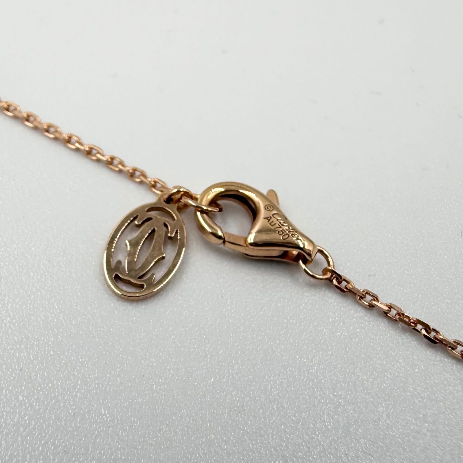カルティエ ダムール ネックレス XS レディース K18 PG Cartier - メルカリ