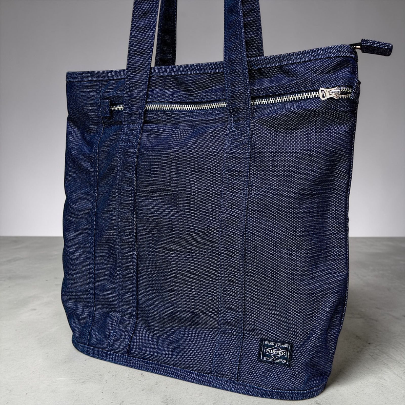 PORTER ポーター スモーキー ネイビー トートバッグ ビジネスバッグ