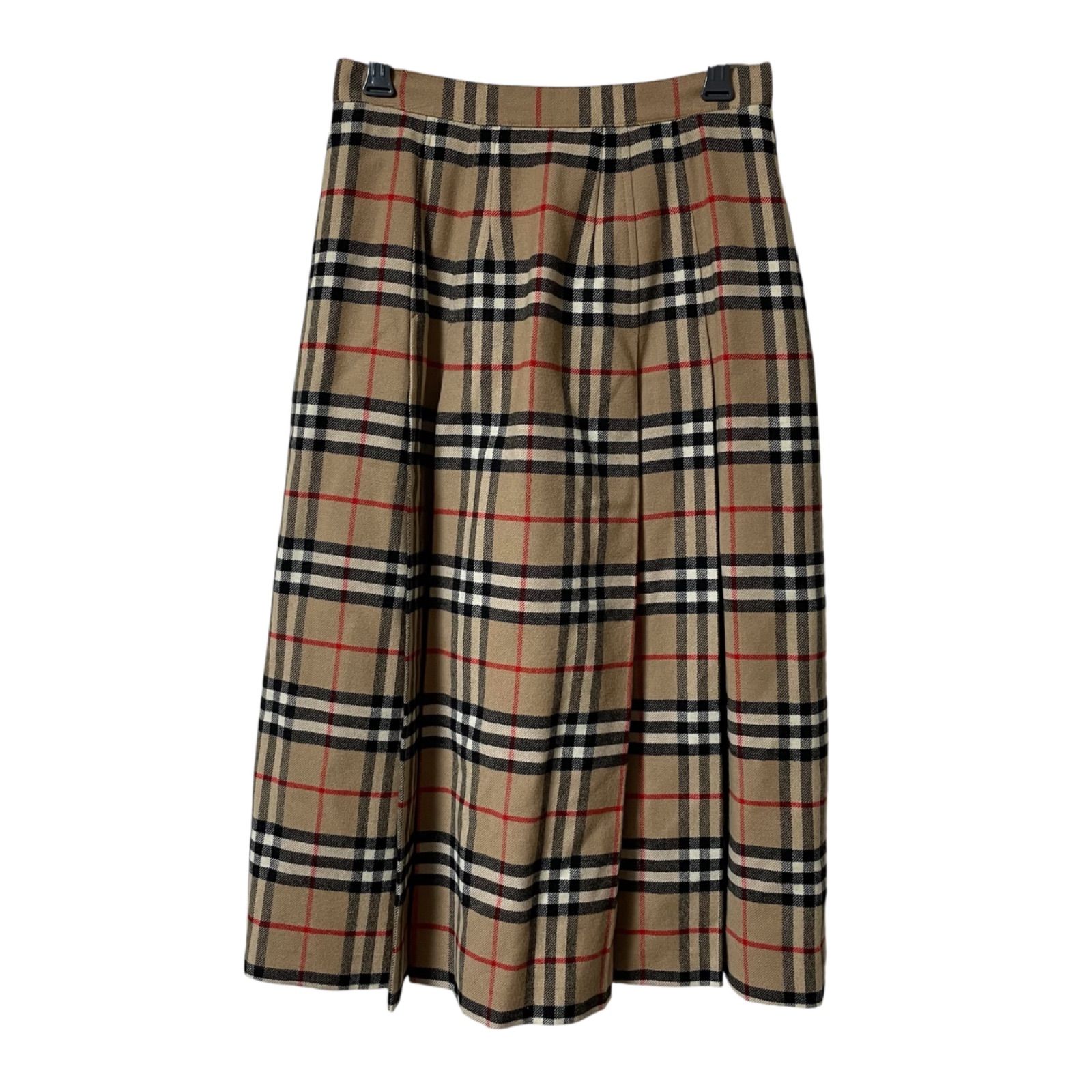 美品】Burberrys バーバリーズ ロングプリーツスカート ノバチェック