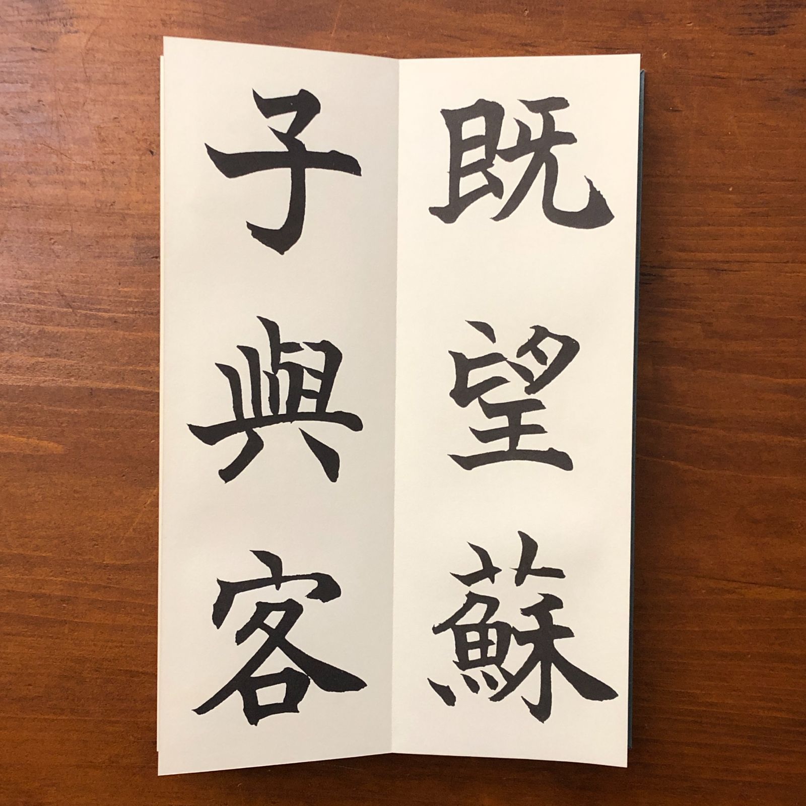 前赤壁賦 全二冊 松本芳翠 松濤社 昭和56年6月21日初版発行 昭和57年12