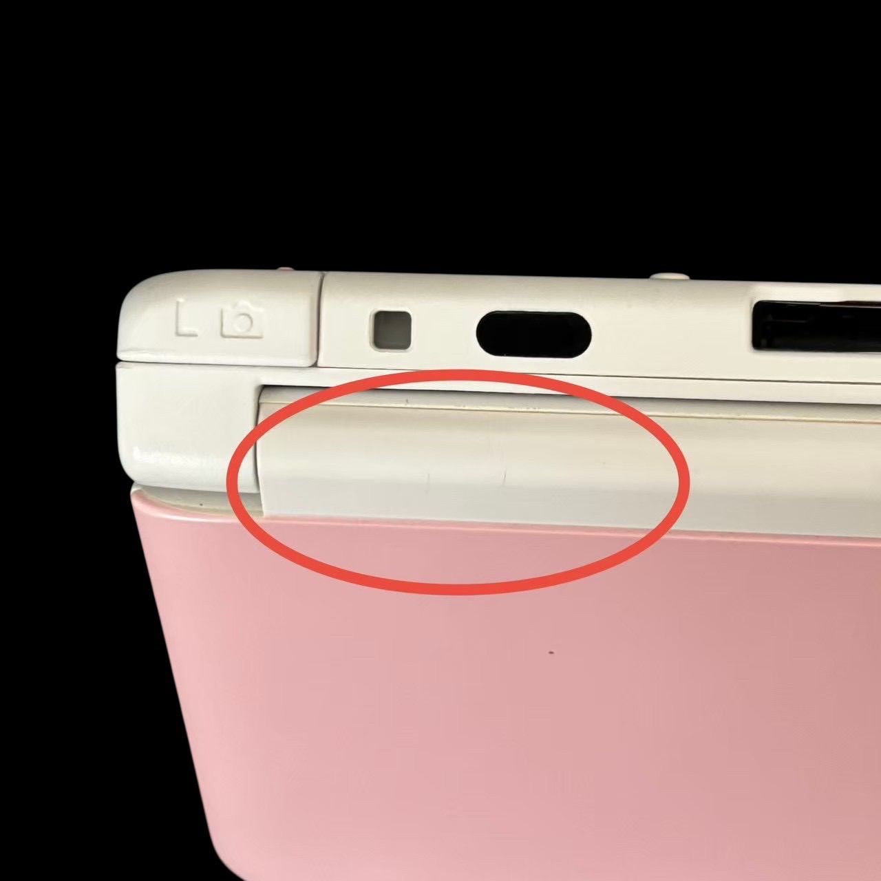 Nintendo ニンテンドー 3DS LL ピンク ホワイト 本体 動作品 AC 