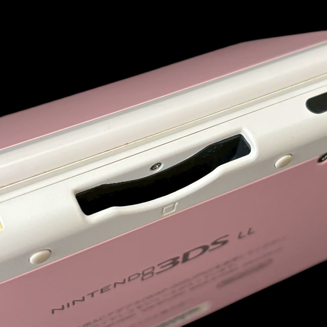 Nintendo ニンテンドー 3DS LL ピンク ホワイト 本体 動作品 AC 