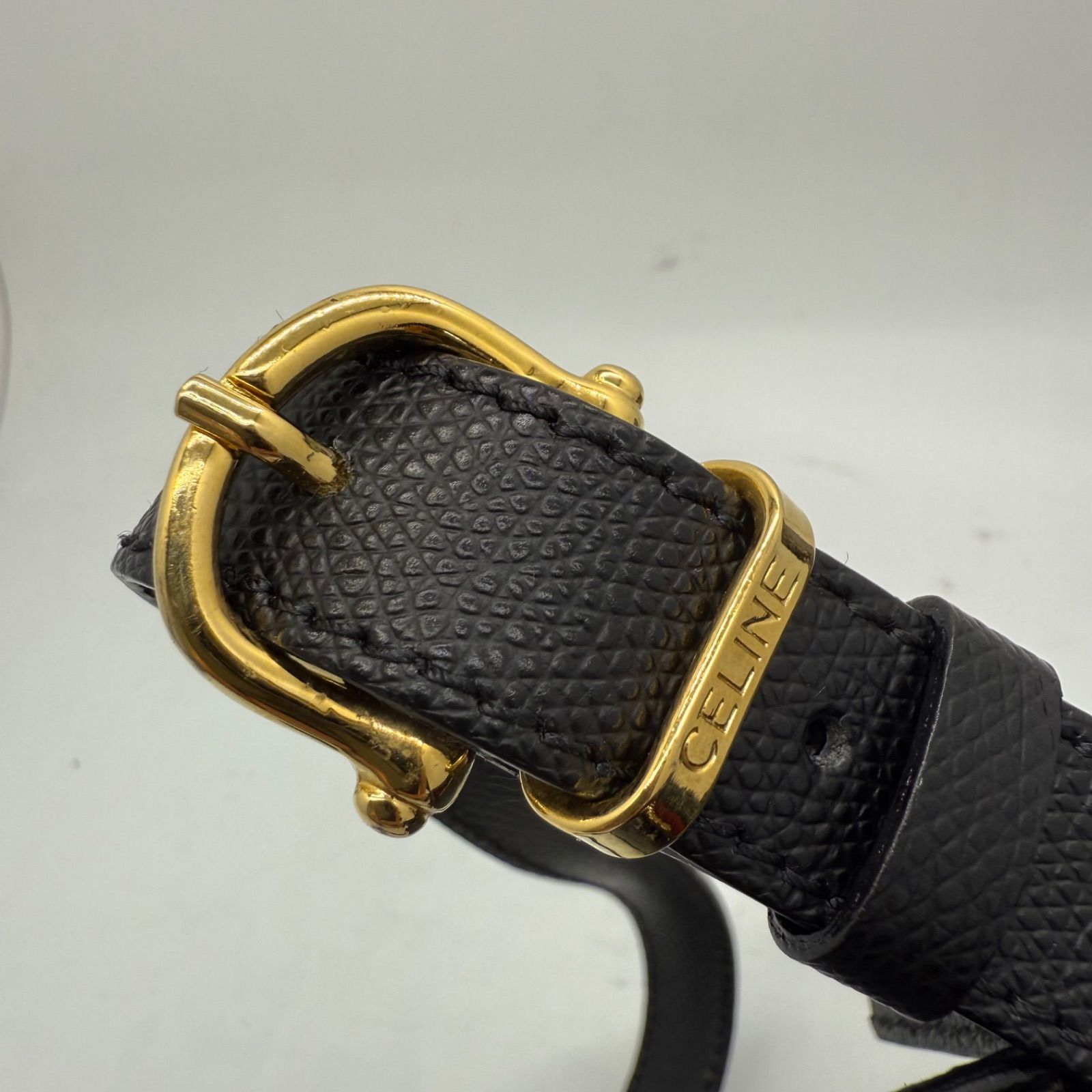 CELINE vintage old BLK shoulder bag セリーヌ ヴィンテージ オールド 