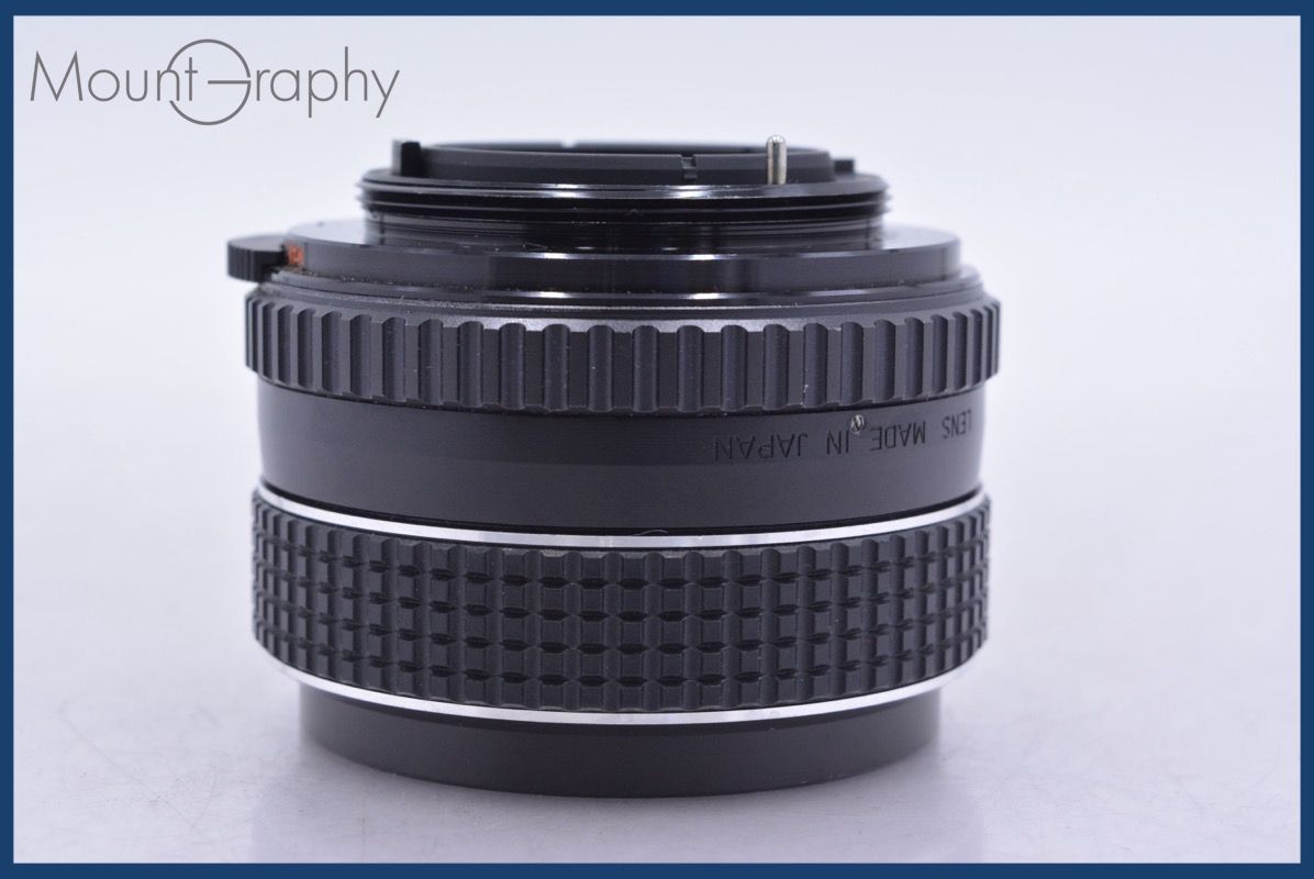 動作保証】 ペンタックス PENTAX SMC TAKUMAR 55mm F1.8 前後キャップ