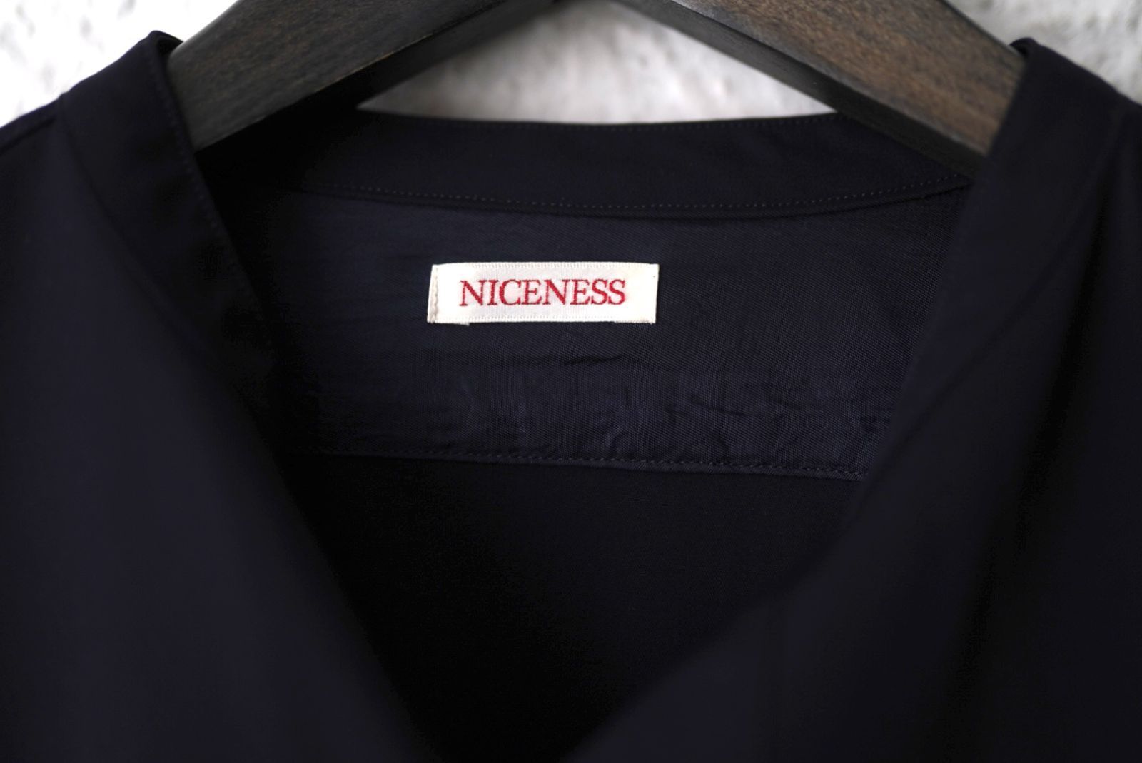 25SS S.VOGEL Limited Model バンドカラープルオーバーシャツ