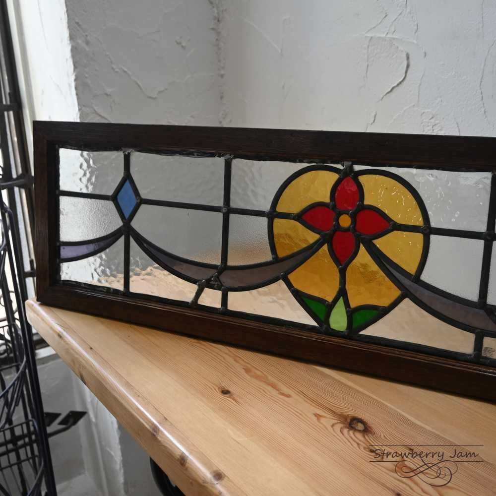 ステンドグラス バラ