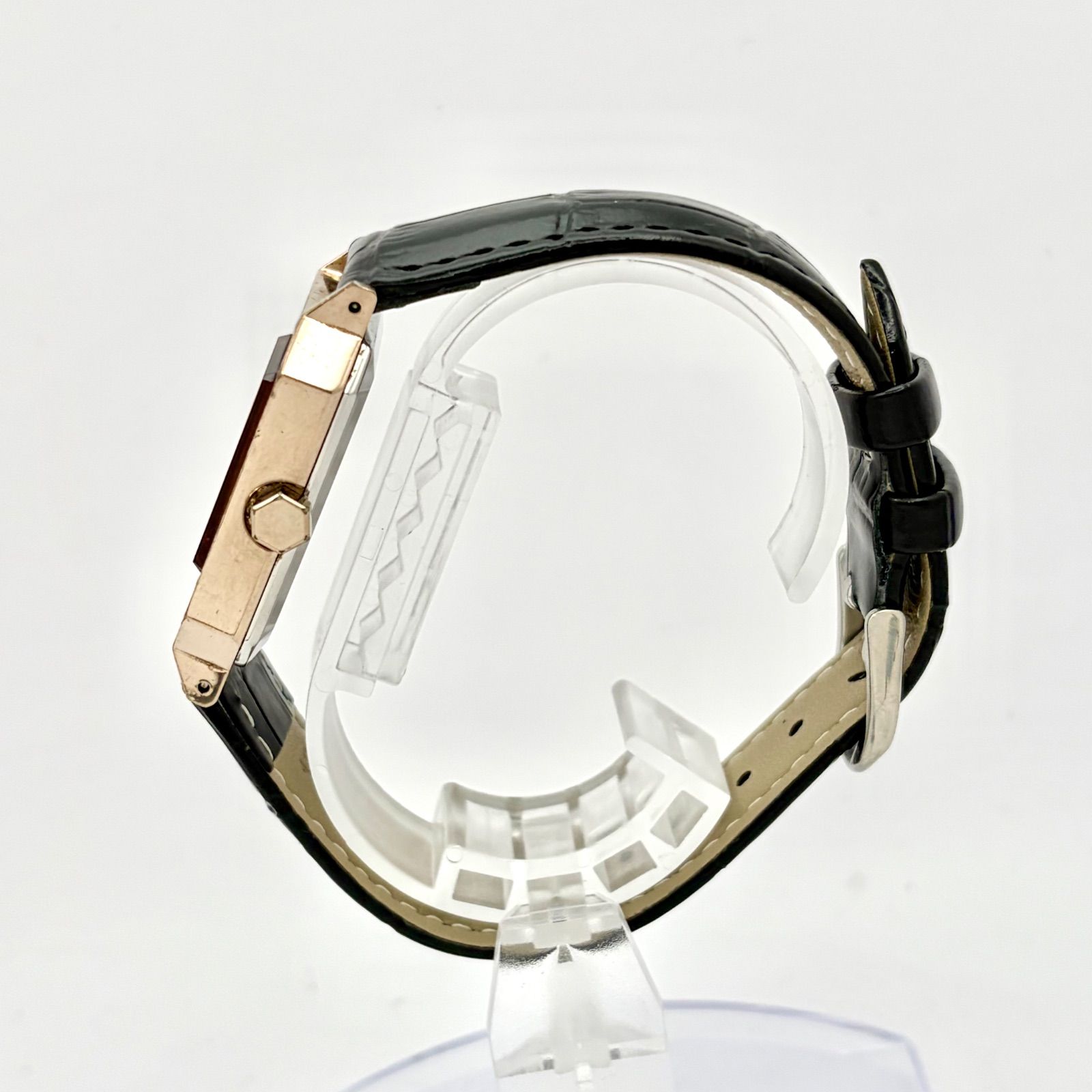 稼働】Yves Saint Laurent イヴサンローラン YSL 機械式 手巻き