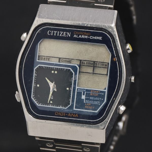 シチズン CITIZEN - 4-098404 クロノ アラーム デジアナ Yahoo