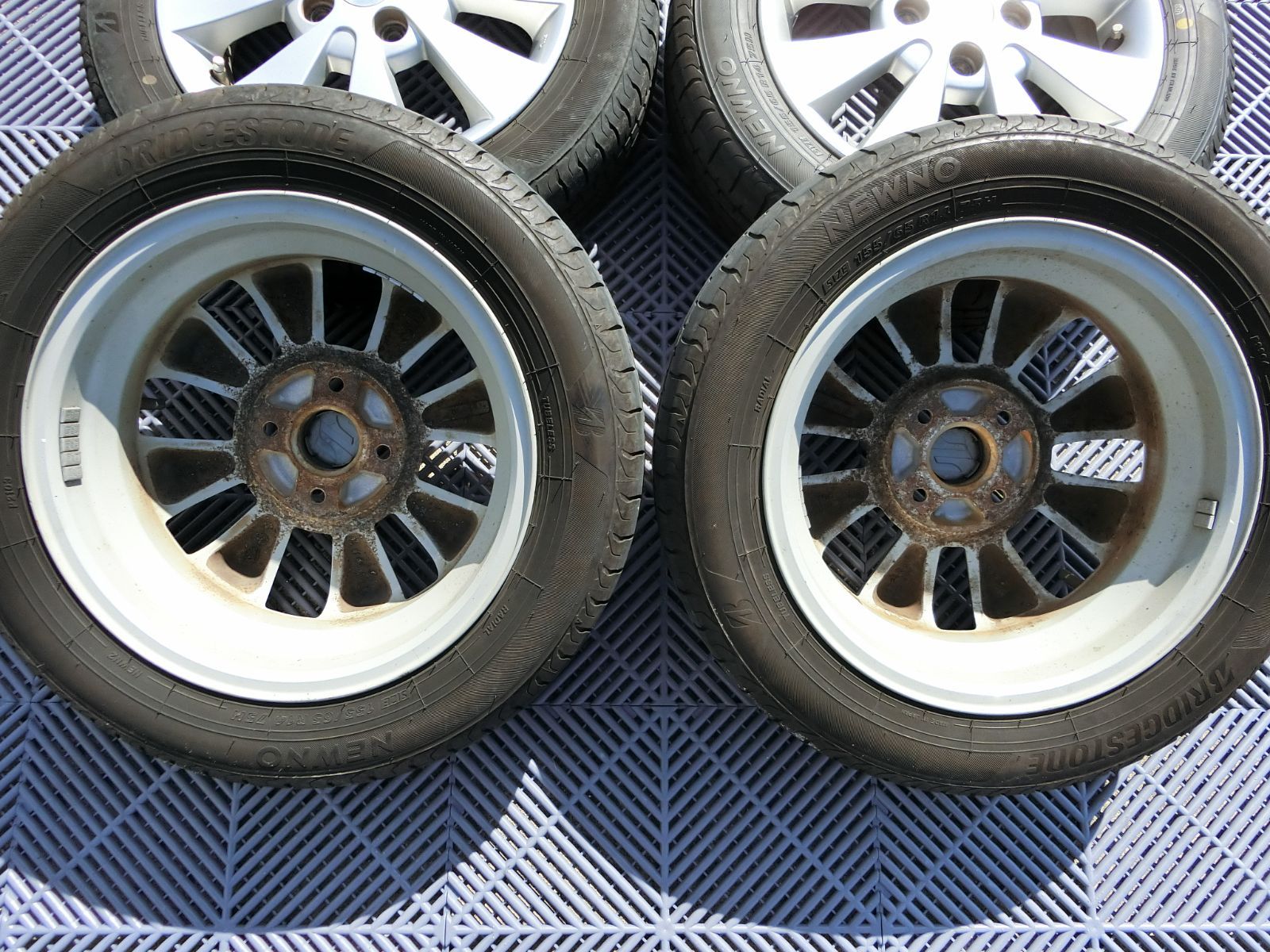 953] 送料無料 スズキ純正 14インチ アルミホイール 14×4.5J +45
