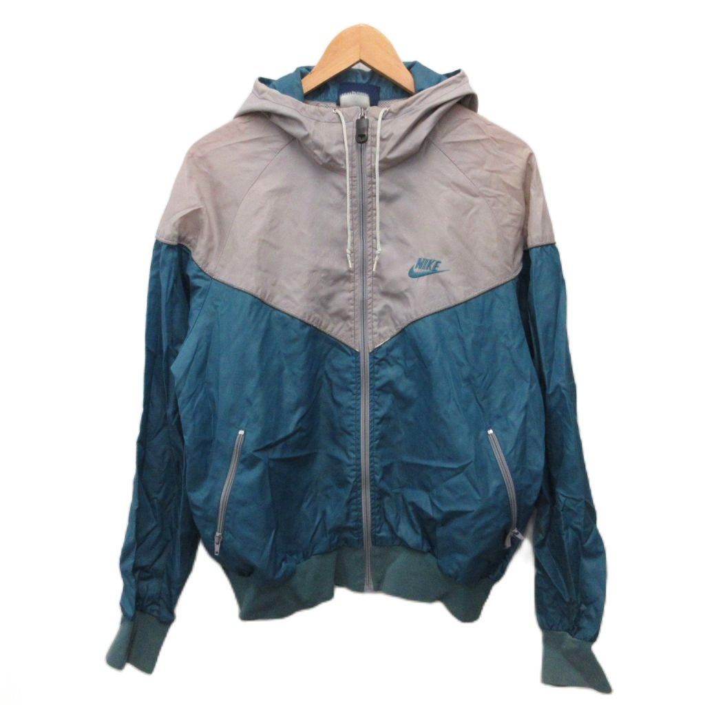 ナイキ NIKE 90s ヴィンテージ ナイロンジャケット パーカー 刺繍