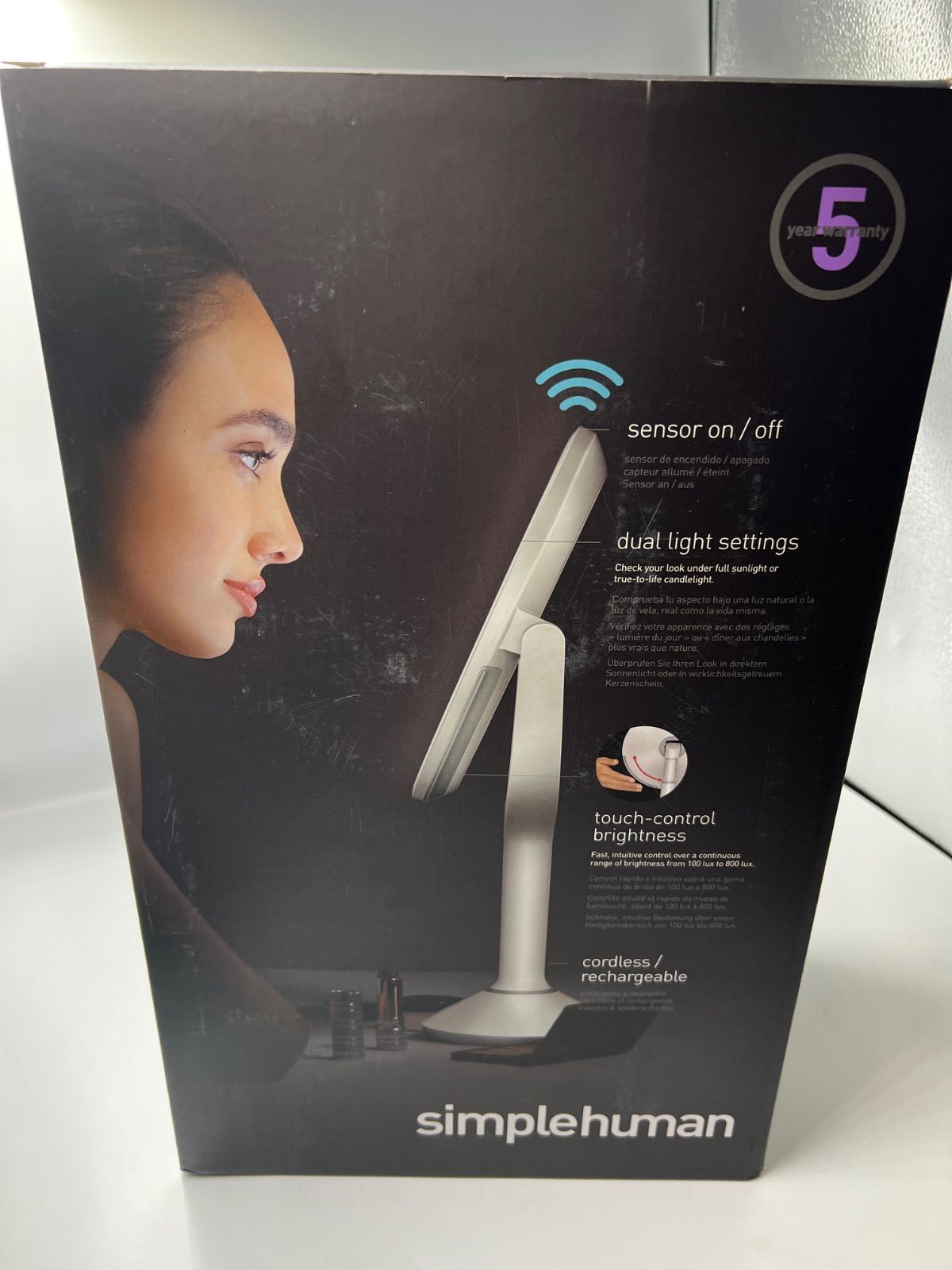 SIMPLEHUMAN シンプルヒューマン センサーミラー ST3038 センサー 