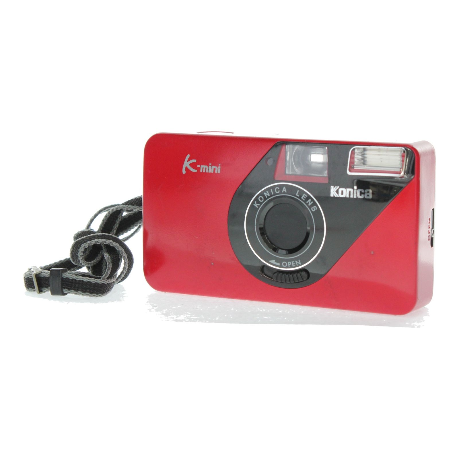 Konica K-mini コニカ コンパクトフィルムカメラ レッド Konica K-mini