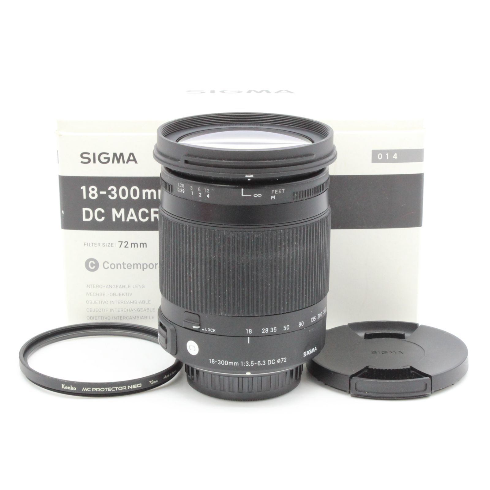 極上美品 シグマ(SIGMA) レンズ 18-300mm F3.5-6.3 DC MACRO OS HSM 