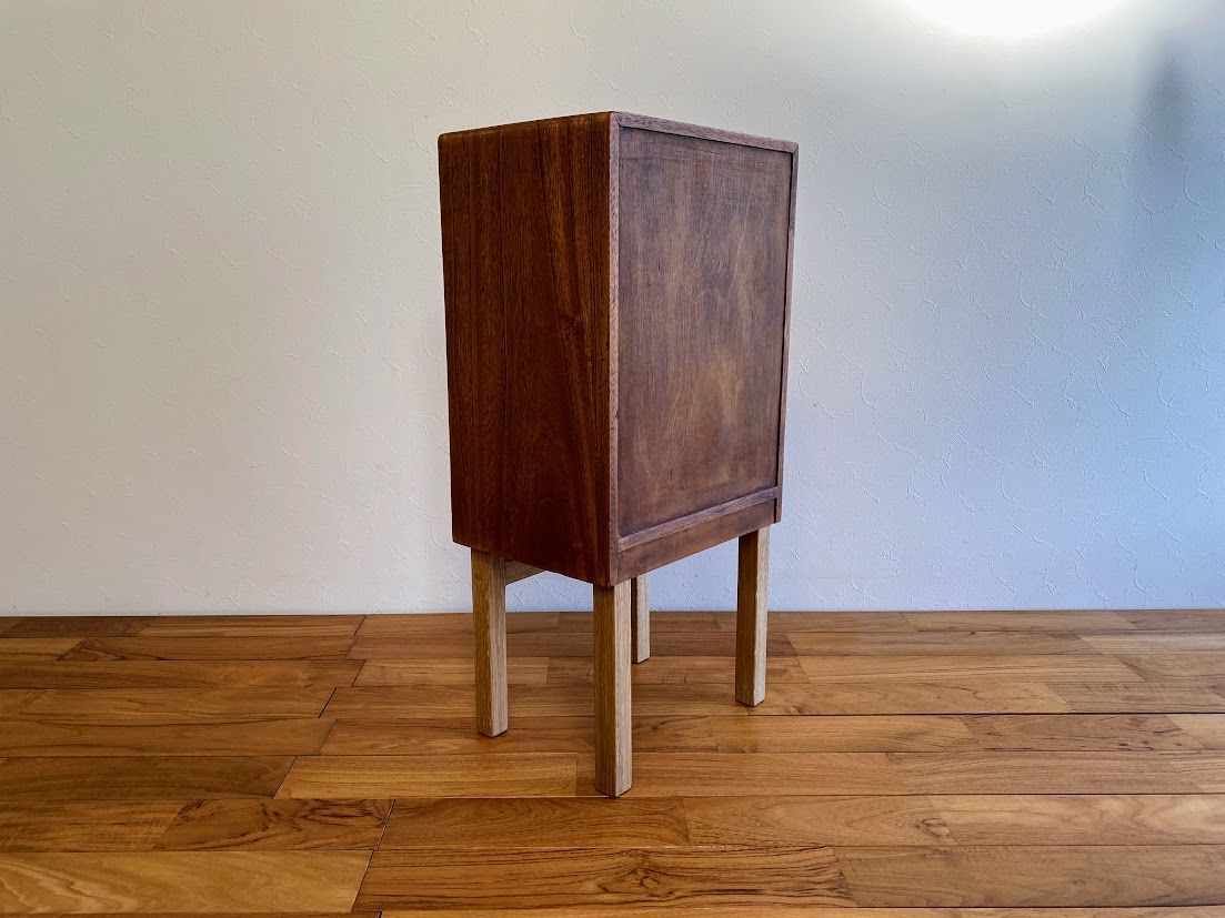 1950s ジャパンヴィンテージ 小道具入 チェスト ラワン材 作家物 仕上