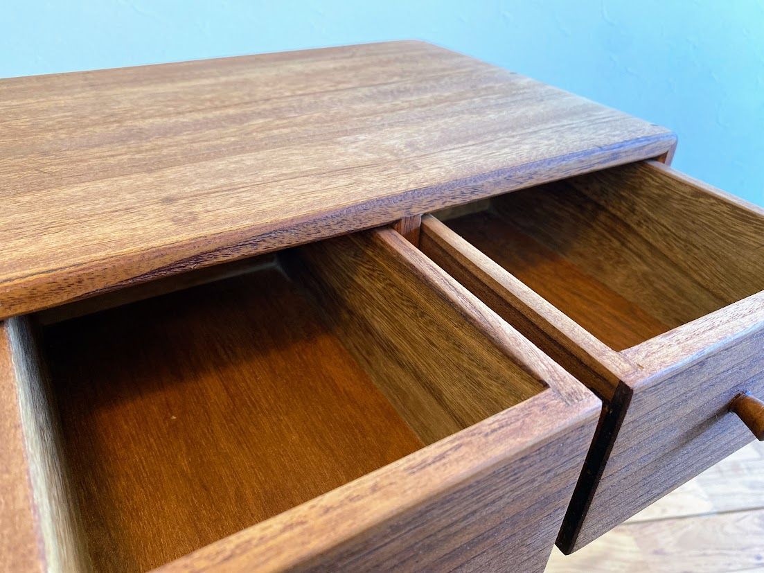 1950s ジャパンヴィンテージ 小道具入 チェスト ラワン材 作家物 仕上