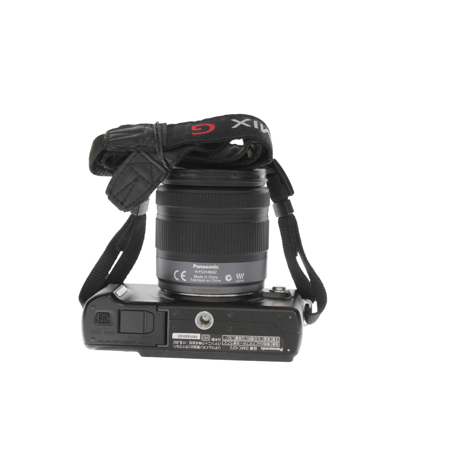 返品保証】 パナソニック Panasonic LUMIX GF2 ブラック G VARIO 14 