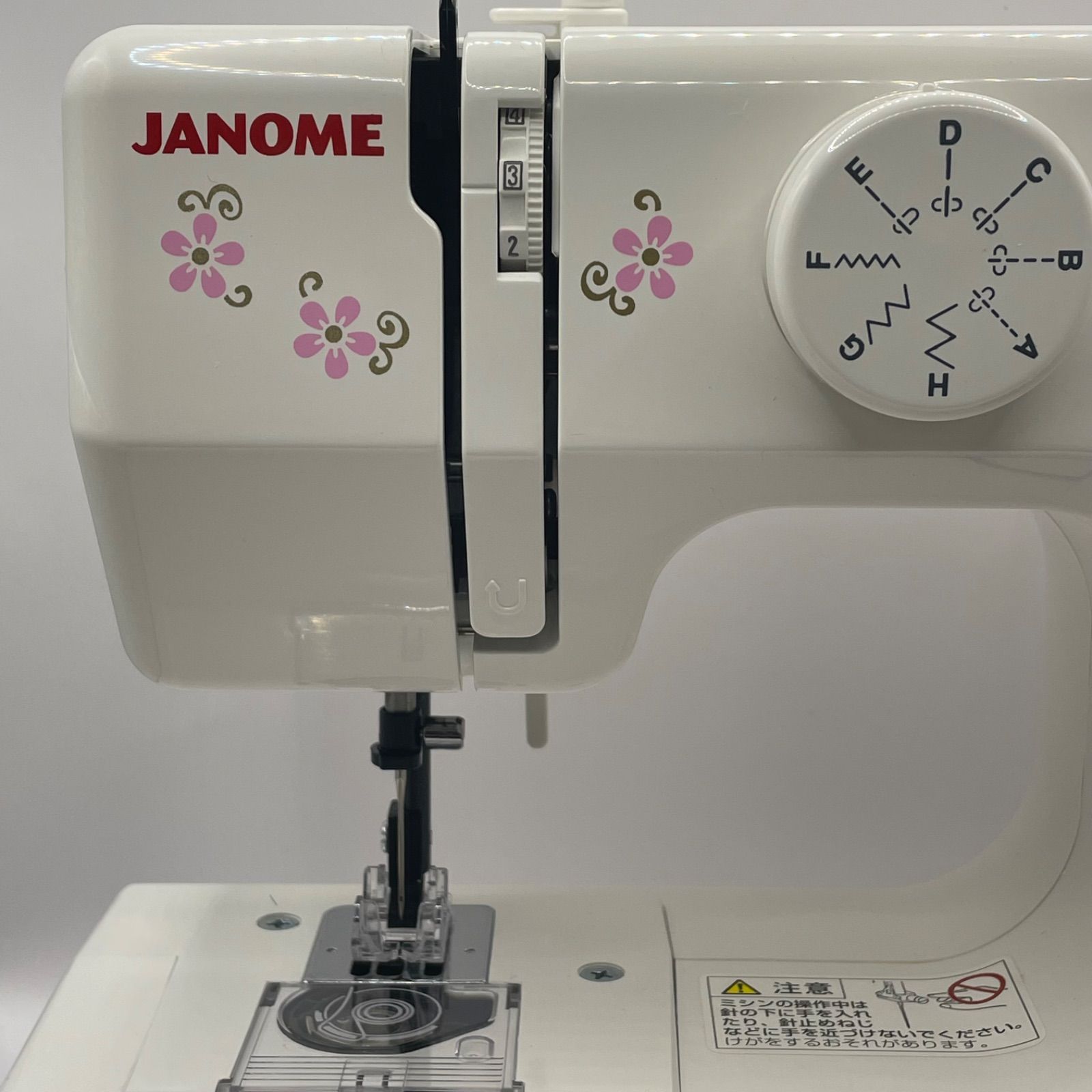 動作確認済】ジャノメ×ハローキティ コンパクトミシン KT-35 箱・説明