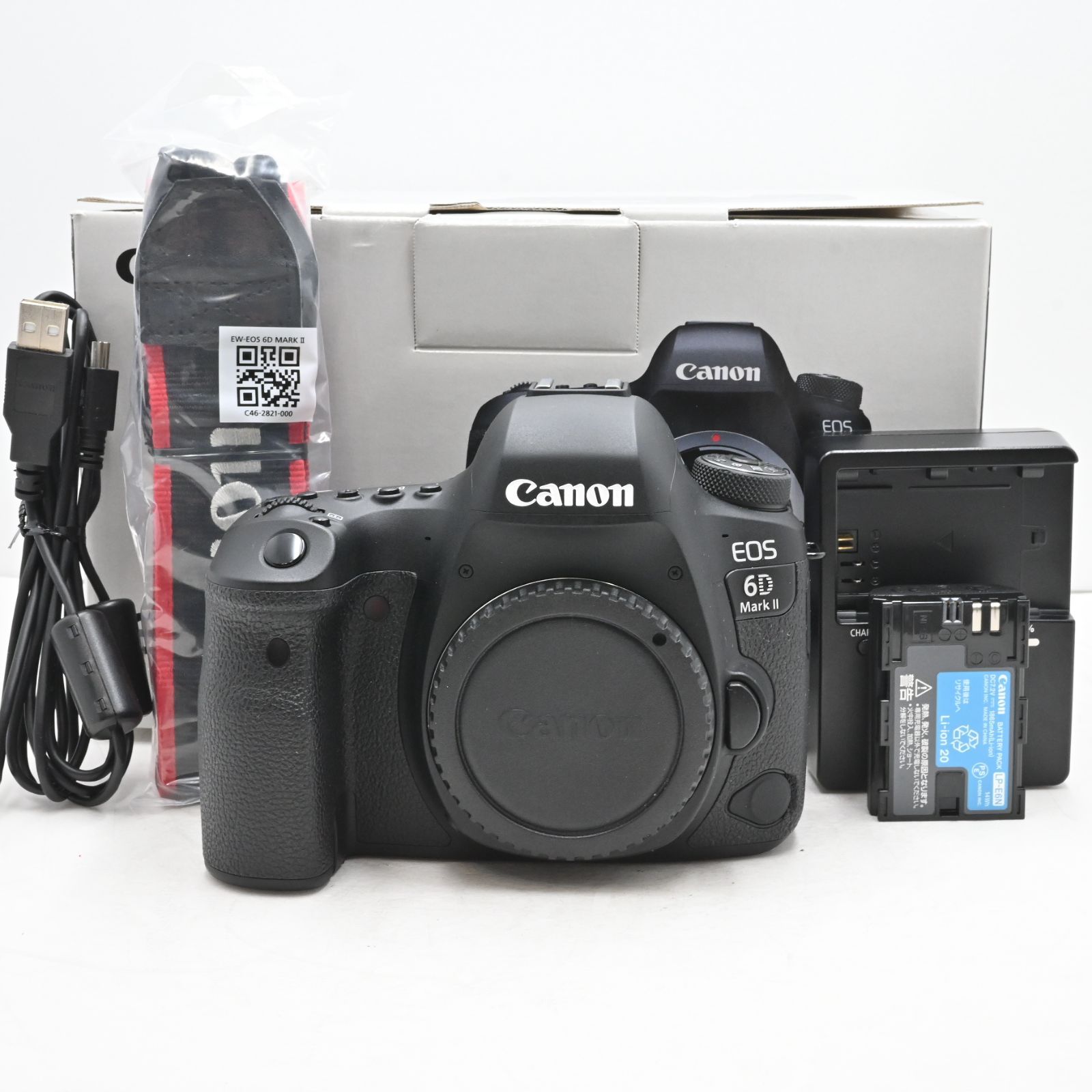 Shutter count “4191” Canon DSLR camera EOS 6D Mark II body
