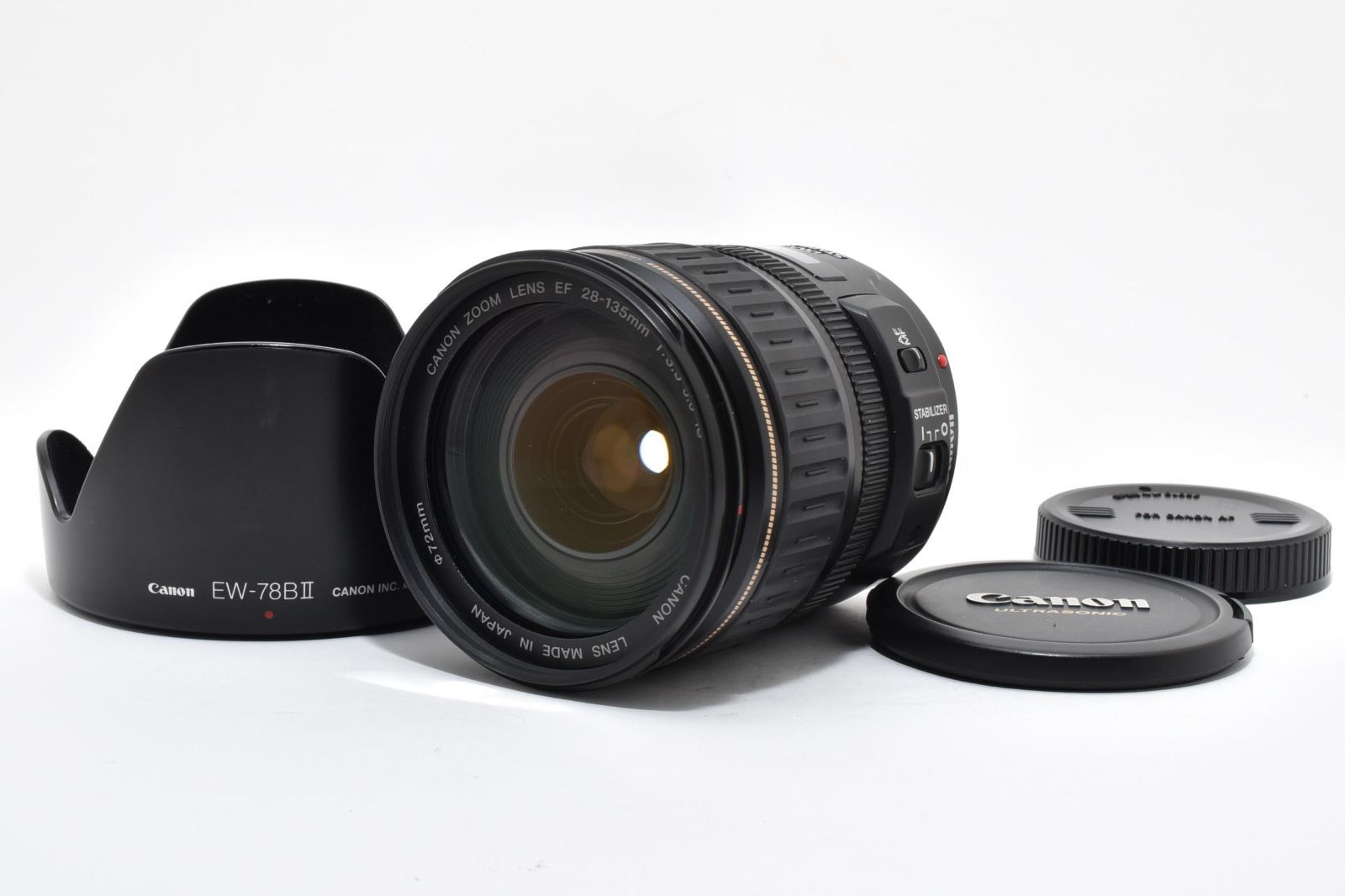 返品保証】キヤノン Canon EF 28-135mm F3.5-5.6 IS USM☆ L61#6669 