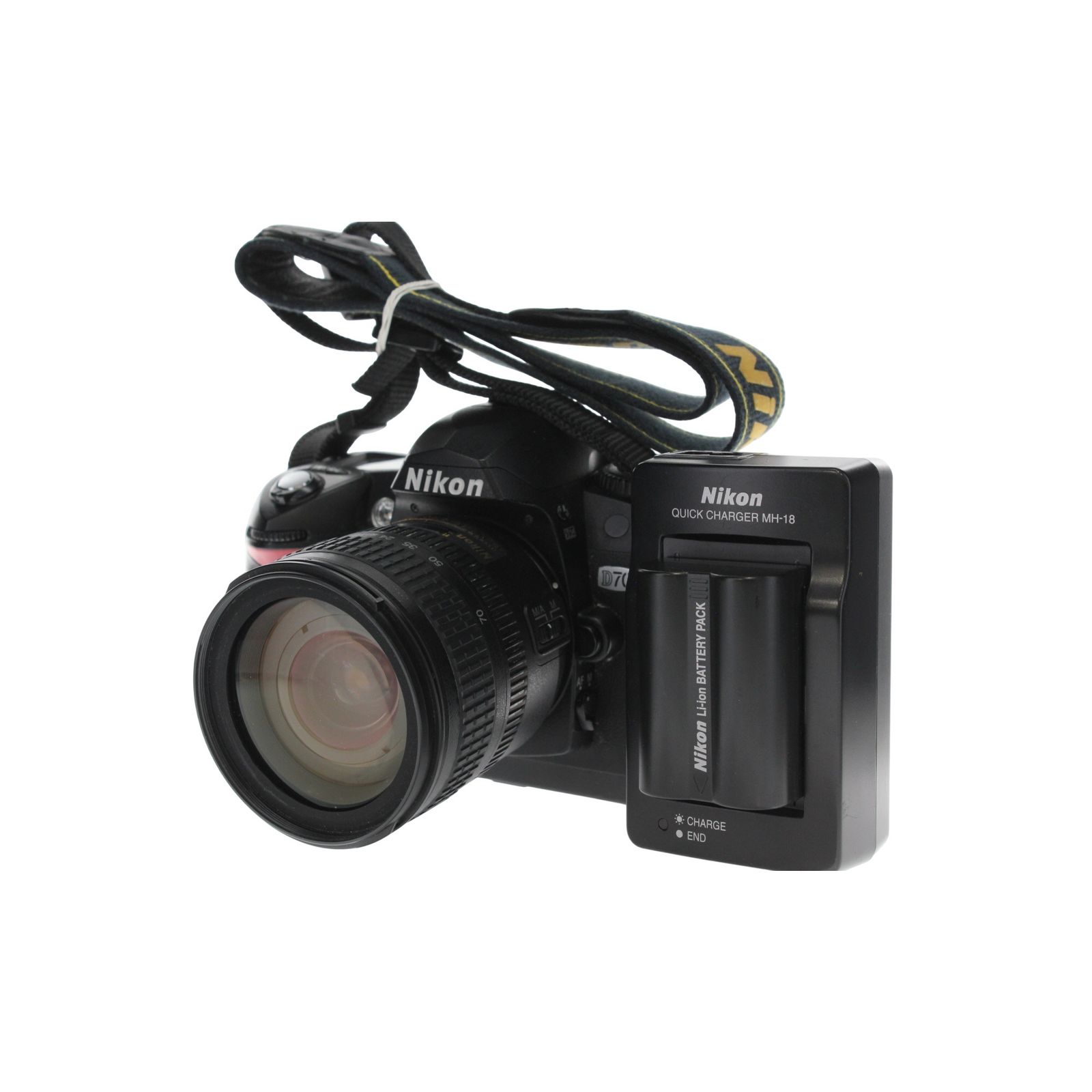 中古 ニコン NIKON D70 AF-S DX 18-70mm 本体+レンズセット Nikon一眼