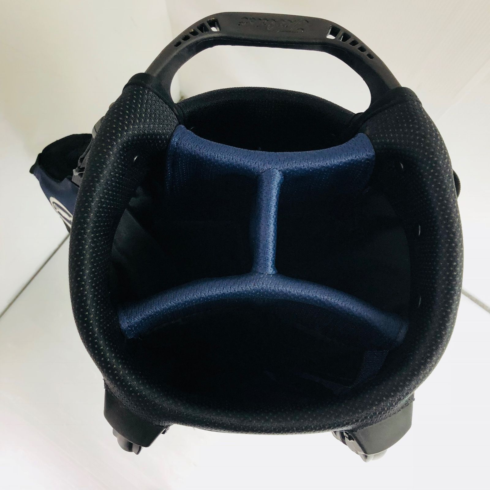 美品 Titleist タイトリスト 7.5型 スタンド ネイビー キャディバッグ