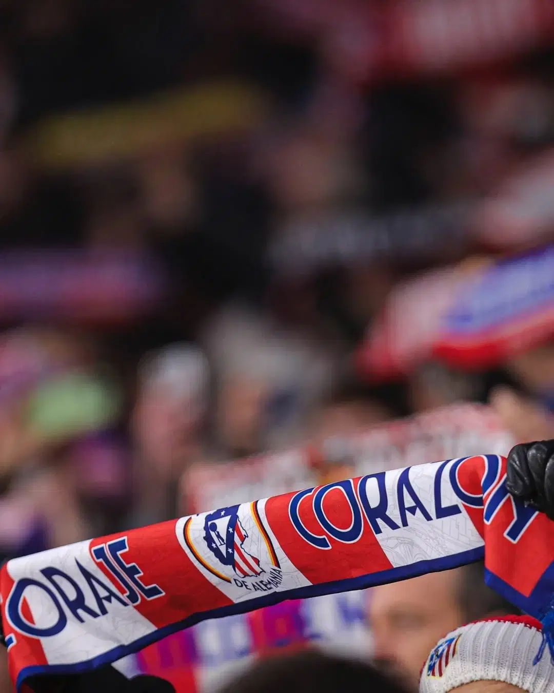 アトレティコ・マドリード リバーシブル スカーフ マフラー AT