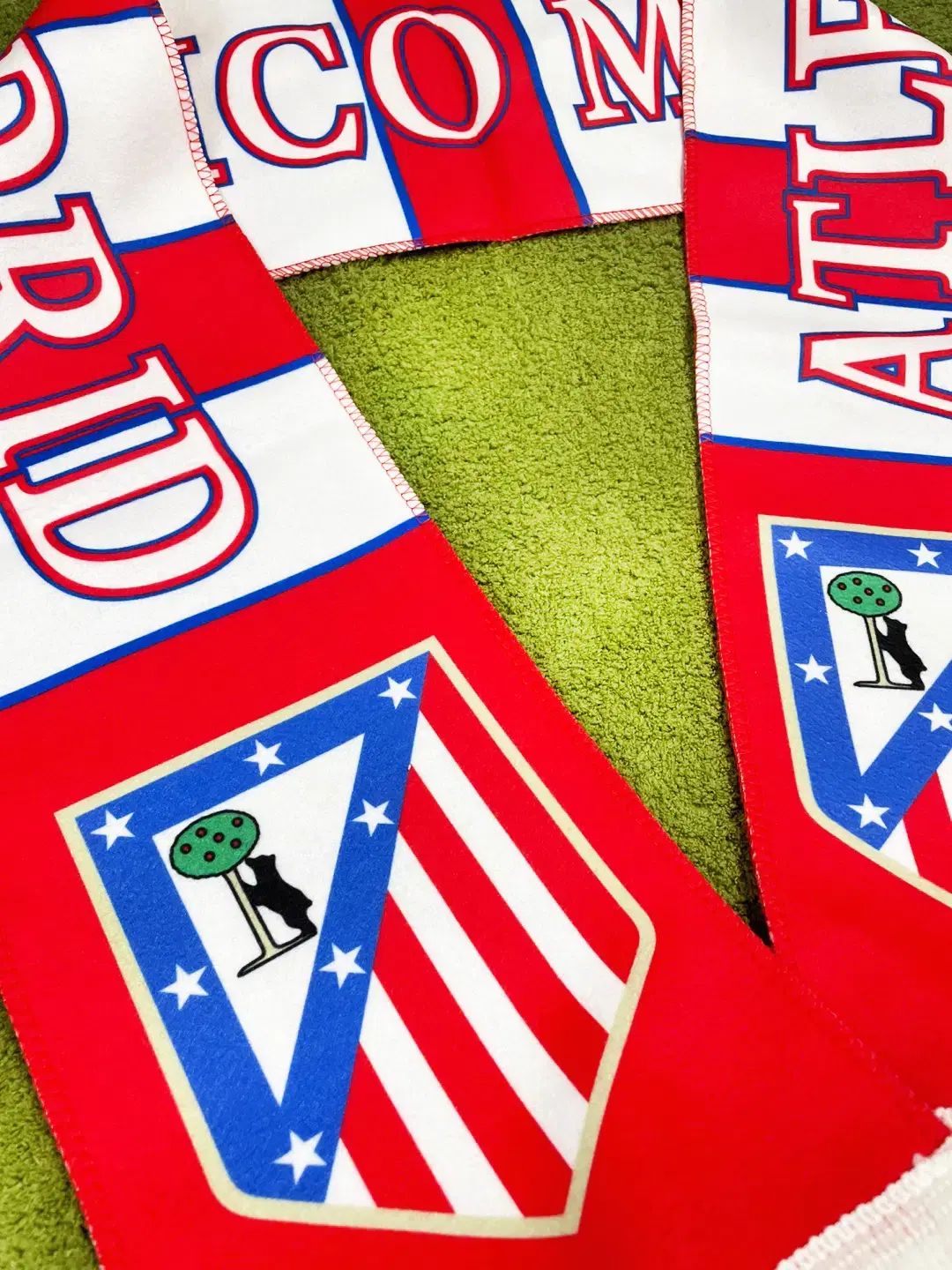 アトレティコ・マドリード リバーシブル スカーフ マフラー AT