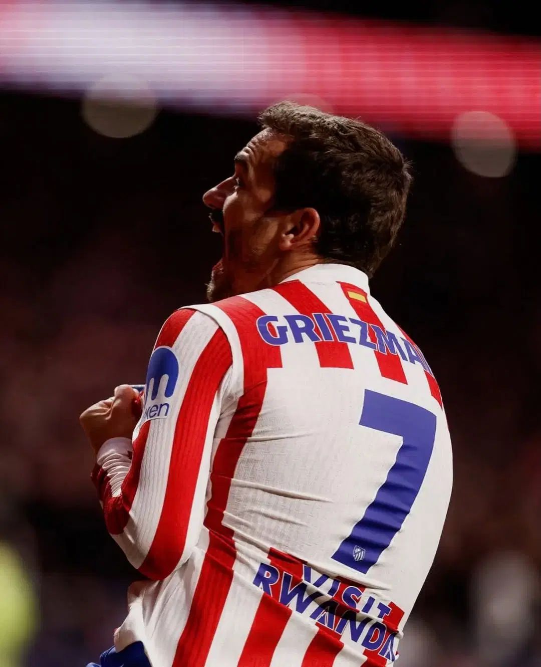 アトレティコ・マドリード リバーシブル スカーフ マフラー AT