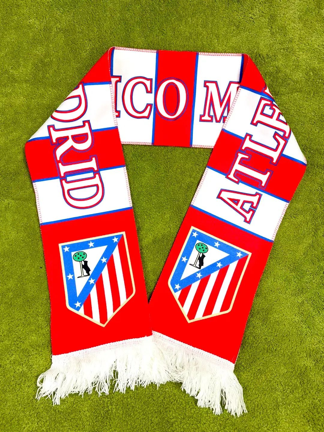 アトレティコ・マドリード リバーシブル スカーフ マフラー AT