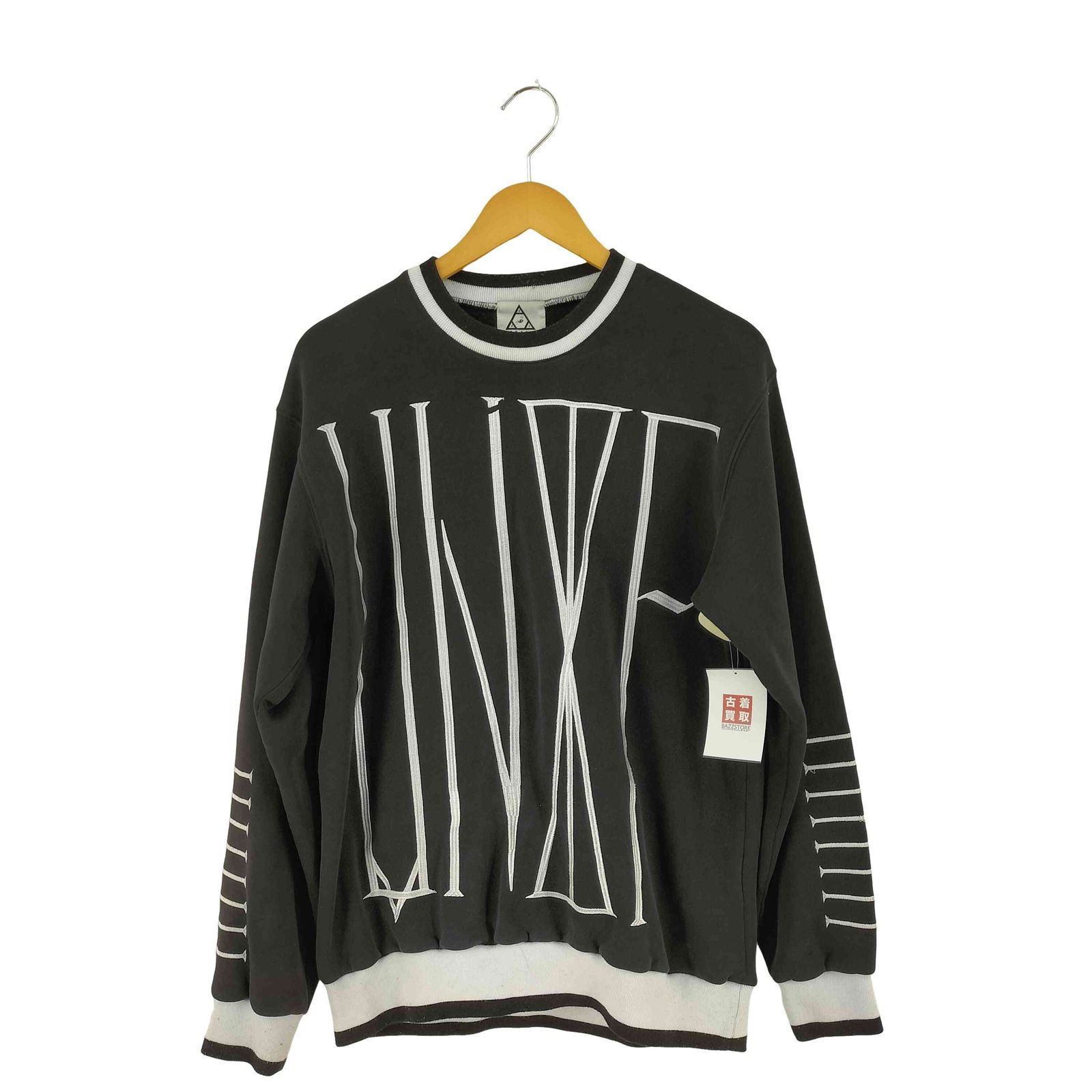 ユニフ UNIF 刺繍入り スウェットトップス メンズ import：M 