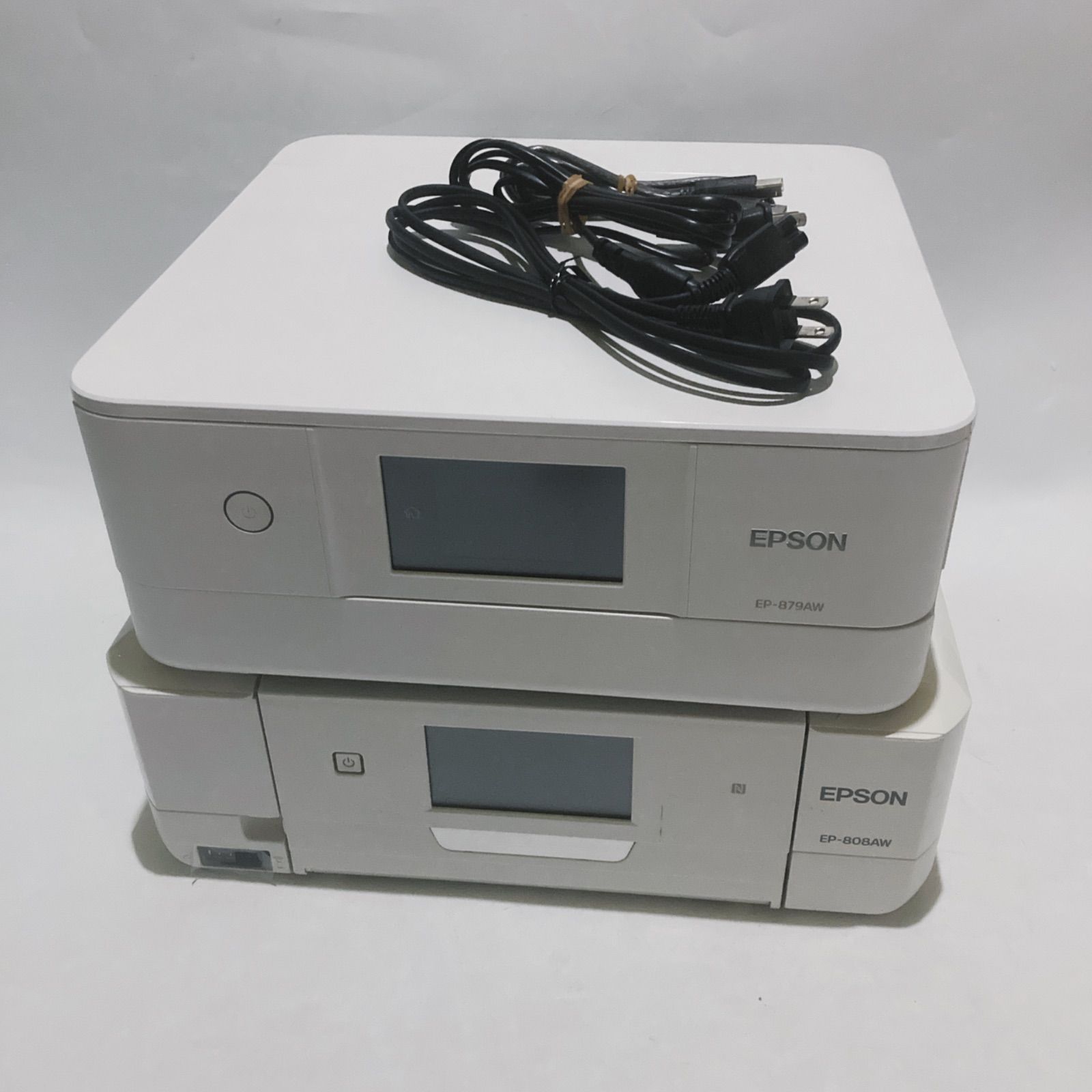 ジャンク品】EPSON EP-808AW EP-879AW プリンター スキャナー 複合機
