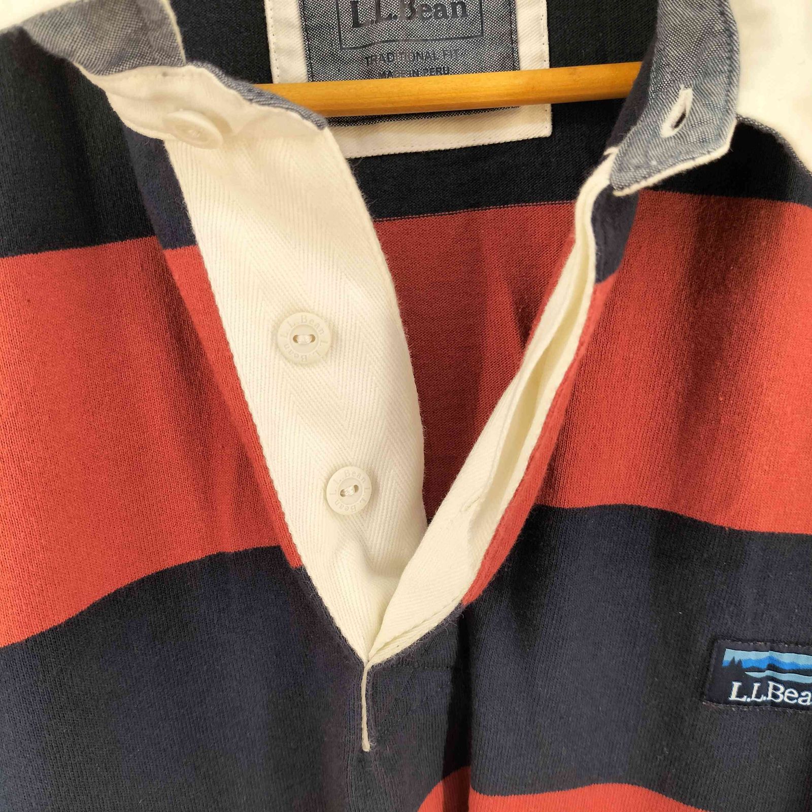 エルエルビーン L.L.Bean TRADITIONAL FIT ラガーシャツ メンズ import