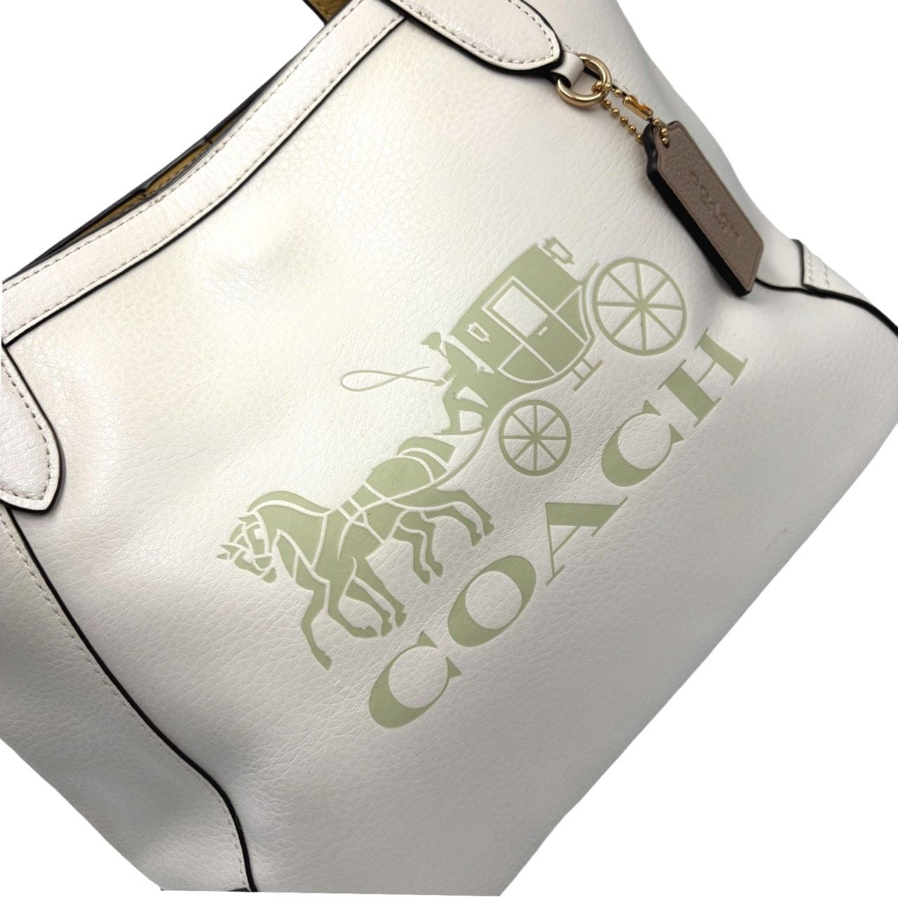 美品✤希少【COACH／コーチ】トートバッグ／肩掛け ホースアンド
