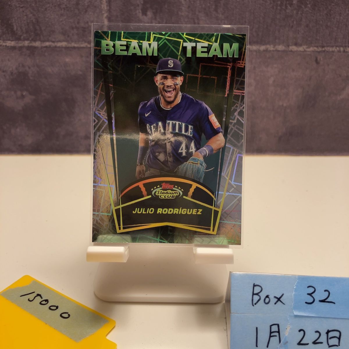 2025 Topps Stadium Club Julio Rodriguez Seattle Mariners Beam Team