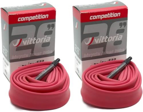 Vittoria Latex ラテックス チューブ 2個セット RVC 700c 仏式48mm ビットリア (700×30/38c) [並行輸入品]CH