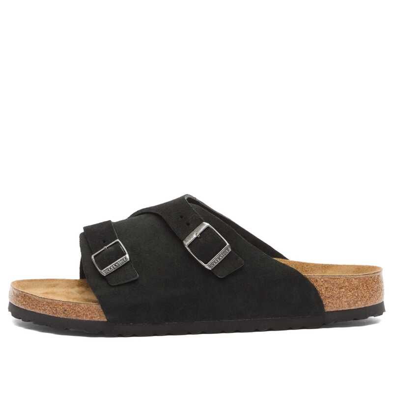 【送料無料】 ビルケンシュトック メンズ サンダル シューズ Birkenstock Zurich Black Suede