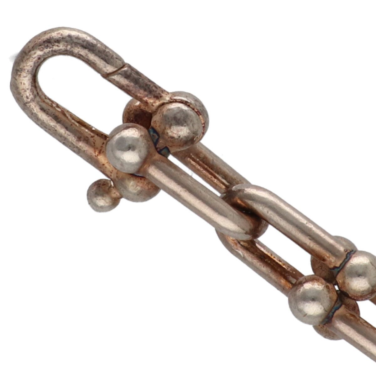 【中古】Tiffany＆Co. ティファニー ハードウェア グラジュエイテッド リンク ネックレス 60153092 Ag925 シルバー チェーン アクセサリー 25019169 RS 中古】Tiffany＆Co. ティファニー ハードウェア グラジュエイテッド