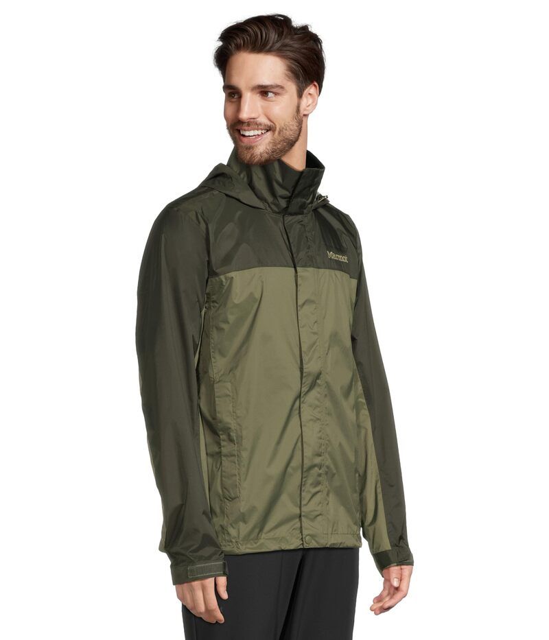 マーモット メンズ アウター コート ジャケット Marmot PreCip Eco Jacket Rosin GreenOli グリーン