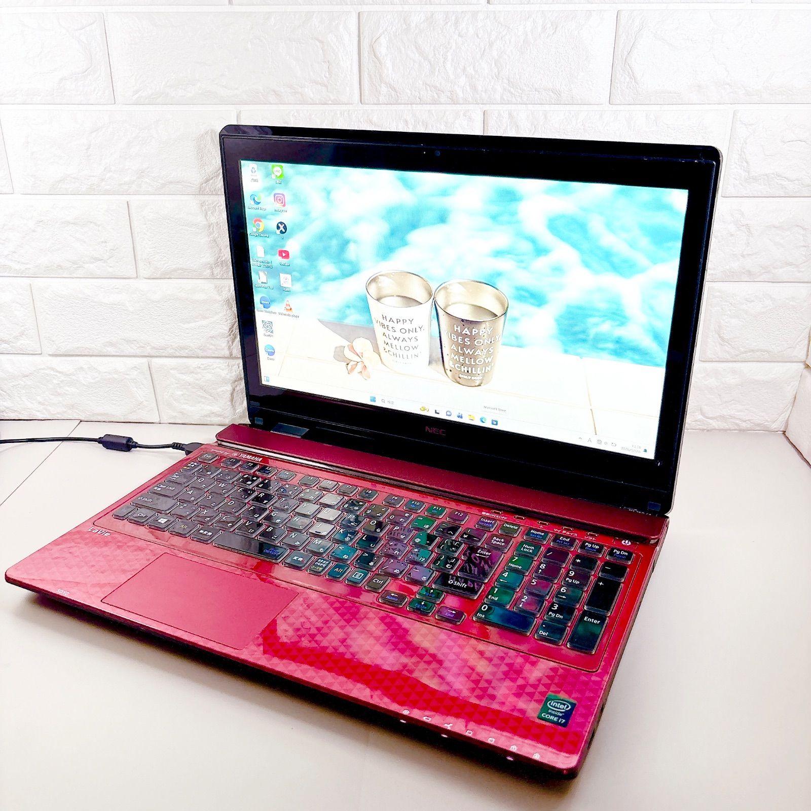 高性能Core i7✨タッチパネル 快適SSD メモリ8GB WEBカメラ Bluetooth